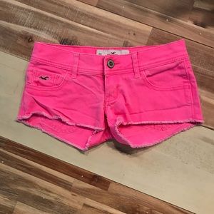 Hollister pink shorts